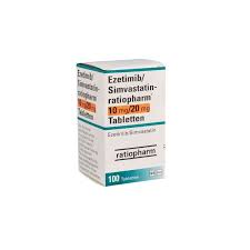 Ezetimib Simvastatin Ratiopharm 10 Mg 20 Mg Tabletten 100 Stk