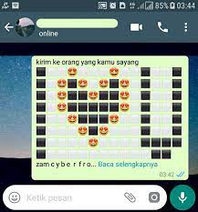 Virus ponsel menyebar melalui media berikut: Cara Kirim Virus Via Chat Whatsapp Cara Membuat Hp Android Eror Dengan Chat Di Media Sosial Cyberfrogteam Let S Think With Us