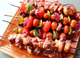 Super Simple Steak And Chicken Kabobs