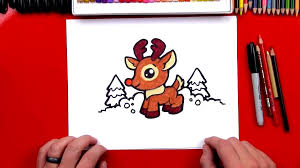 Select from 35987 printable coloring pages of cartoons, animals, nature, bible and many more. How To Draw Cartoon Rudolph Art For Kids Hub