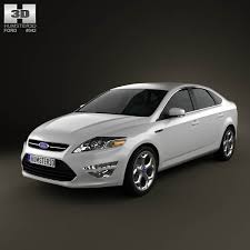 3d Model Of Ford Mondeo Sedan Mk4 2011 Araba