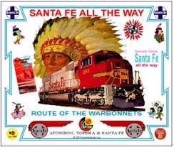 Sf At Sf Atchison Topeka Santa Fe Chief Super Chief Santa Fe Railroad Railways Choo Choo Trains Caboose Train Ri Atchison Lionel Trains Train Rides