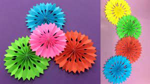 Origami flower for kids and anyone who like to make simple and creative crafts and paper arts. How To Make Easy Paper Flower Making Paper Flowers Step By Step Diy Paper Crafts Youtube