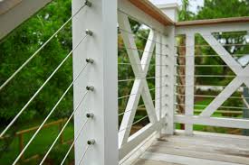 Some of the varieties available on the site include stair railings, porch railings and deck railings. Cable Railing For A Southern Home Viewrail