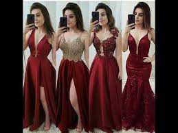 فساتين سهرة 2019 بألوان أنيقه وشيك لحضور الافراح Youtube Prom Dresses Dresses Cute Prom Dresses