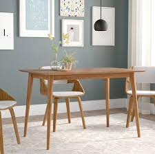 Featuring 1 large table and 6 matching chairs, this 7 pcs kitchen table set allows you to enjoy a happy meal with your family or friends, our pub table set is perfect for kitchen, dining room or restaurant use. 11 Chic Dining Room Tables Under 300 Hunker Esszimmertisch Holz Modernes Esszimmer Esstisch Massivholz