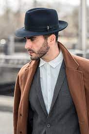 Medium Brim Fedora By Bellissimo Photoshoot Hats For Men Fedora Mens Fashion