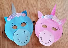 Masque De Licorne Pour Carnaval En 2020 Bricolage Masque De Carnaval Deco Anniversaire Licorne Activite Manuelle Carnaval