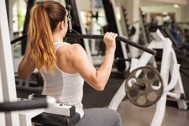 The bar is probably a cable where different loads are attached. How To Use The Lat Pulldown Machine And Strengthen Your Back Anytime Fitness