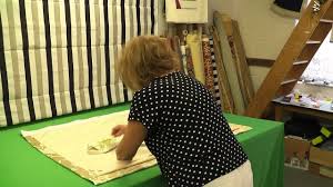 Bring lining over to the wrong side of the curtain panel. How To Make Basic Lined Curtains Youtube