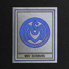 Geburtstag von karel gott wurde am. Msv Duisburg Fussball 82 Panini Sticker Sticker Worldwide