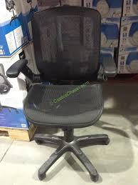 Worth the price when compared to any chair you can find at staples or office depot. Bayside Furnishings Metrex Ii Mesh Chair With Flip Arms Costcochaser