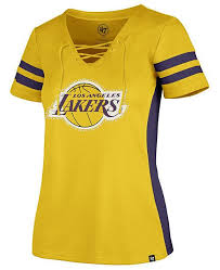 womens los angeles lakers turnover gem t shirt