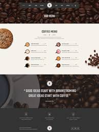 Joe Coffee A Psd Template For Cafes Coffee Shops And Bars Dizajn Menyu Kafe Dizajn Menyu Menyu Kafe