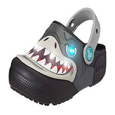 Crocs Kids Shark Light Up Clog Real Ryte Shop