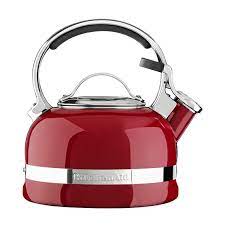 Choose from stovetop and electric hot water kettles that match your needs and decor. Kitchenaid Stovetop Kettle 1 9 Litre Yuppiechef