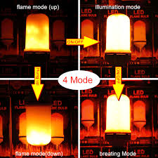 Wait for the bulb to cool down, then unscrew the light bulb from the fixture. Led Flame Effect Light Bulb Bulb Firelight Light Bulb