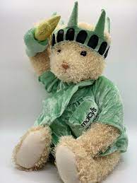 Macys New York Plush Statue Of Liberty Gund Collectors Bear 2005 Stuffed Animal Gund Collector Bears Gund Plush Animals