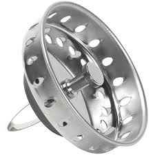 Replacement of 15 year old kitchen sink drain. Glacier Bay Spring Clip Kitchen Sink Strainer Replacement Basket Stainless Steel With Polished Finish 7047 104ss The Home Depot
