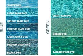 pool plaster color chart beautiful pool water color chart