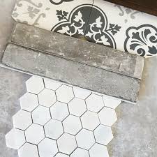 My Dream Tile Palette For A Bathroom Patterned Bathroom Tiles Diy Bathroom Remodel Farmhouse Bathroom