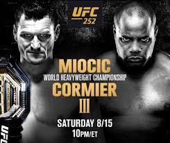 Highlights from stipe miocic vs. Ufc 252 Miocic Vs Cormier 3 Full Fight Card Date Time And Streaming Details The Sportsrush