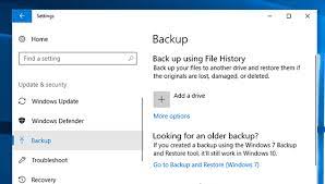 The new refresh and reset programs in windows 10 work wonders in resuscitating an ailing computer, and they're more powerful than the older system restore technology. Backup And Restore In Windows 10