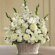Surprising your favorite people for 110 years crafted & delivered by local florists share your ftd moments: Ivory Elegance Floral Basket