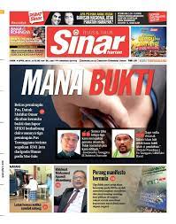 Harian metro publishes daily the latest news from malaysia and around the world. Sinar Harian Antara Tajuk Utama Sinar Harian Edisi Facebook