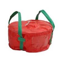 Red Color PP Woven Big Bags for Garnet Sand