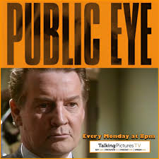 PUBLIC EYE 🔎 Monday 14th July at 8pm 'How About It, Frank?' (1975)  Starring Alfred Burke as Frank Marker Ron Gash wants Marker as his new  partner. But are Gash's methods compatible