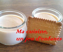 Creme Biscuitee Au Petits Beurre Recette Thermomix Recette Recette Petit Beurre