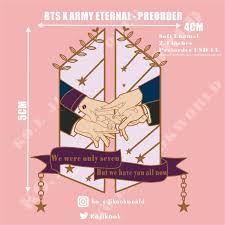 Bts We Are Bulletproof Eternal Soft Enamel Pin Pre Order Funded Bts Army Logo Bts Soft Enamel Pins