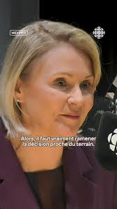 Au micro d'Alec Castonguay, Geneviève Biron, présidente et cheffe de la  direction de Santé Québec, a abordé les objectifs de la société d’État, à  deux semaines de son inauguration. , 🎧 Écoutez ...