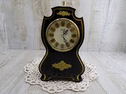 Vintage Clock Agat Working Old Clock Rare Table Clock Ussr Etsy Vintage Clock Old Clocks Table Clock