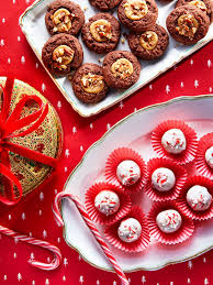 Our 70 Easiest Ever Christmas Cookie Recipes Party Cookies Recipe Cookies Recipes Christmas Mini Christmas Desserts
