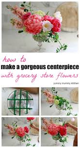 How To Make A Flower Arrangement Recipe Flower Arrangements Diy Flower Arrangements Center Pieces Floral Arrangements Diy