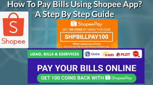 How to shop online using shopeepay in shopee for beginners, by using the shopeepay payment method we can enjoy a 10 percent. How To Pay Bills Using Shopee App A Step By Step Guide Shopee Bills Payment Youtube