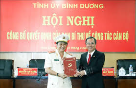 Ông trần văn nam, ủy viên tư đảng, bí thư tỉnh ủy bình dương. Cong Bá»' Quyáº¿t Ä'á»‹nh Chuáº©n Y Pho Bi ThÆ° Tá»‰nh á»§y Binh DÆ°Æ¡ng Nguyá»…n Hoang Thao