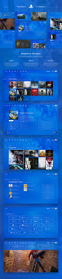 Ps5 Ui Concept I Created Last Summer It Aims To Ensure That The Interface Works As One Unified Experience With No Extra Pages For The Store Or Socials Branching From One Tab Like