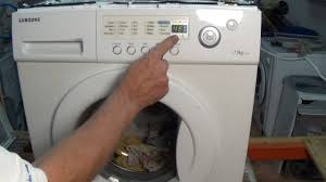 The washing machine was set to the cotton program which would take 1:02 hours. How To Repair Samsung Washing Machine Error Code 4e And E1 Fault Not Filling In Allocated Time