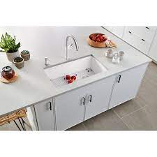 10 best undermount kitchen sink reviews 6. Blanco Diamond Silgranit 34 L X 19 W Undermount Kitchen Sink Reviews Wayfair