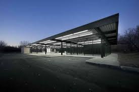 Canadian Architecture Firm Fabg Have Completed Their Renovation Of Mies Van Der Rohe S Esso Service Gas Station On Mies Van Der Rohe Van Der Rohe Architecture