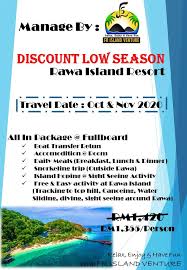 Rawa island resort does have kayaks and pedal boats for rent: Pakej Pulau Rawa Posts Facebook