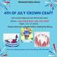 4TH Of July Crown Craft
