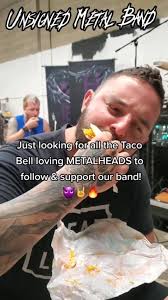 If your a @tacobell loving Metalhead let us know in the comments! #tacobell  #metal #metalband #newmetalmusic #newrock #metalcore