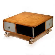 Tables basses rectangulaire à roulettes. Table Basse Sur Roulettes Meubles Rigaud
