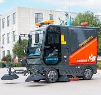 Hot Sale Industrial Cleaner Mini Electric Road Leaves Cleaning Equipment  Sweeper Floor Machine