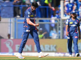 LSG’s 156.7 Kmph Sensation’s Perfect Reply To Rohit Sharma Hitting 2 Sixes – Watch