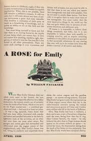The last statement is tells you this book is about becoming more attractive to women not. A Rose For Emily Wikipedia